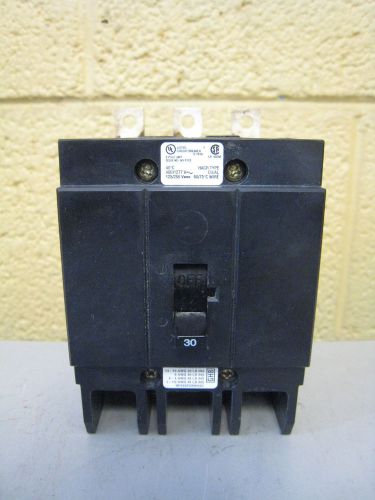 Cutler-Hammer GHB3030 30-Amp 3-Pole 30A 3P 277/480V Bolt-on Circuit Breaker Used