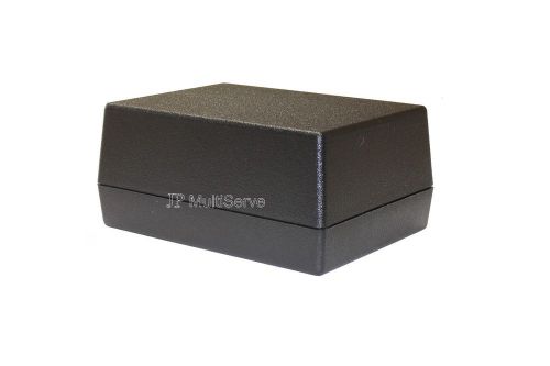 Project Box 4.38 x 3.25 x 2.0 inches Black ABS Enclosure with 9V Battery Slot