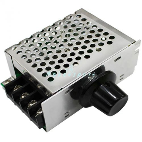 New 4000w ac 220v scr voltage regulator speed controller dimmer thermostat for sale