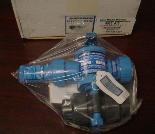 NEW PLAST-O-MATIC ABVS100EPT-PV TRUE BLUE AIR ACTUATOR ABVA ABVS 1.6