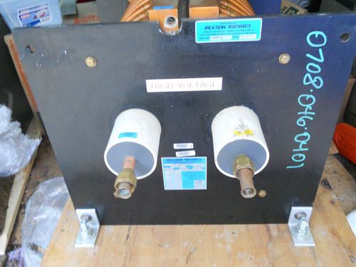 Jackson r.f. transformer , model d326g , 20,000 volts , 13,400 kva , 150 khz for sale