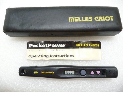 melles griot pocketpower meter AS-IS
