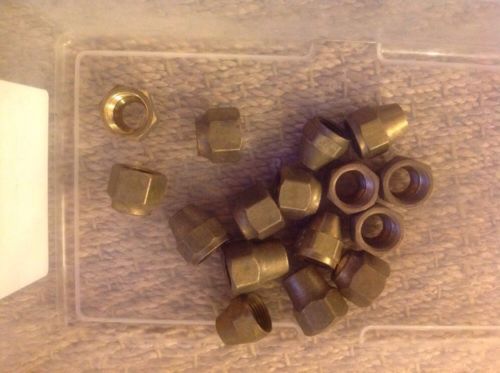 Lot Of 16) 1/2 od flare nuts