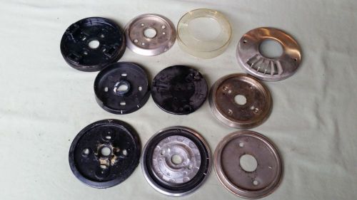 Misc. Unknown Brands, set of 10 Dial Rings and Anti-Spy Covers