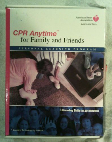 CPR Anytime For Family And Friends Personal Learning Program  New In Box