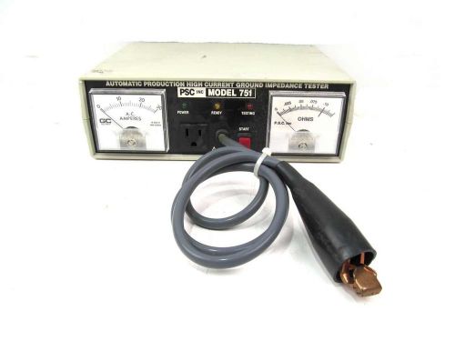 PSC Inc Model 751 Automatic Production High Current Ground Impedance Tester
