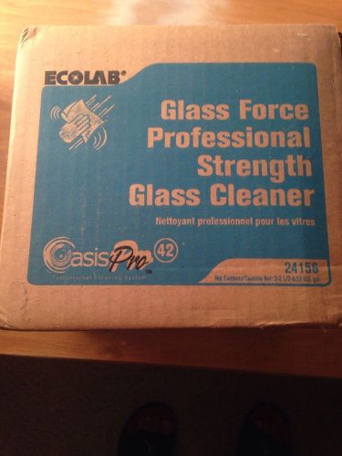 Ecolab Glass Force Professional Strength Glass Cleaner