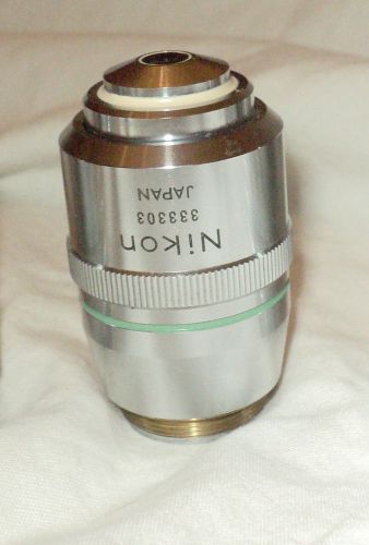 Nikon 20X Fluor 0.75 NA Microscope Objective