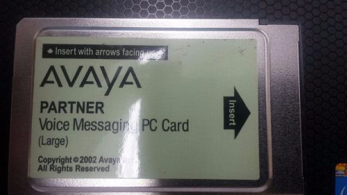 Avaya Partner  ACS Voice Messaging PC Card Large - CWD4B - 700226525 Voicemail