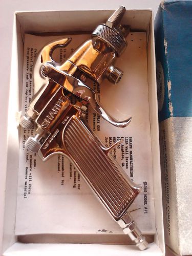 Vintage &#039;70s Sharpe model 71 6-70 Paint Spray Gun .USA .Heavy Duty use !