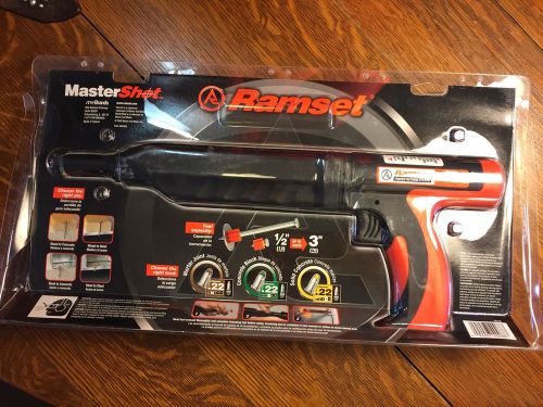 Ramset mastershot powder activated tool 40088 nail gun .22 cal tool new nip for sale