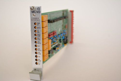 Amat board 0100-35054 rev b 0190-35208 mcvd chamber interface applied materials for sale