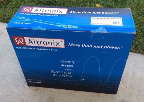 Altronix al600ulacm power supply 8 fuse 12vdc or 24vdc @ 6a for sale