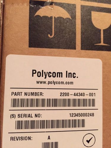 Polycom AC Power Kit for CX500 / 600 24VDC; 5-Pack  - Part Number 2200-44340-001