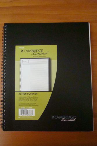 Mead Cambridge Limited Business Notebook Action Planner