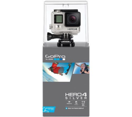 4 GoPro HERO4 Silver Edition Camcorder 1080p 12MP NEW