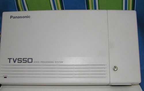 Panasonic KX-TVS50 2 Port Voice Processing System &amp; Programming Cable  KX-TAW848