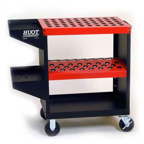Huot cnc tool cart  toolscoot holds 48 for cat 40 taper 13940 for sale