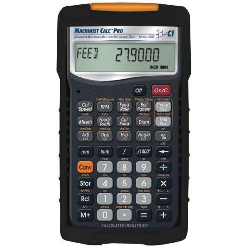 CALCULATED INDUSTRIES 4087 MACHINIST CALC PRO