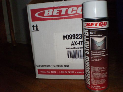 Betco AX-IT Aerosol Baseboard Cleaner &amp; Stripper, 19 oz. (09923)