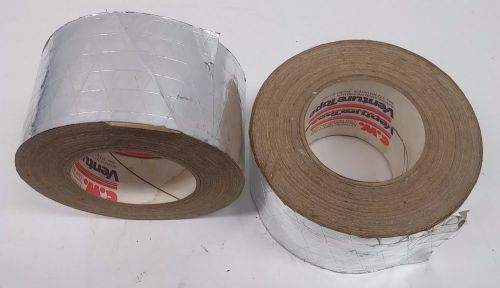Set of 2 Venture Tape C.W FSK Facing Tape 3&#034; x ??? ft. Cold Weather Formula Used