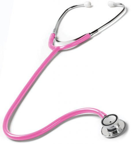Prestige medical pediatric stethoscope dual head hot pink 108 student nurse new for sale