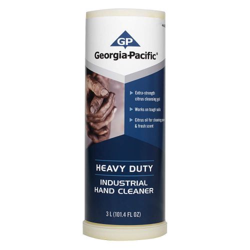 Lot of (4) GEORGIA-PACIFIC 44624 Heavy Duty Industrial Hand Cleaner - 3L