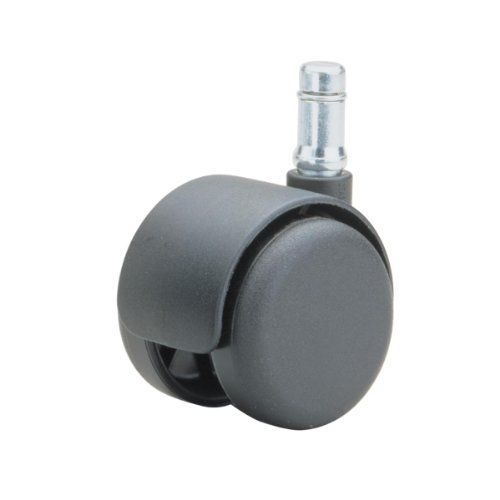 Master Caster Safety Series Casters, Soft Wheel for Chair Mats and Hard Floors,