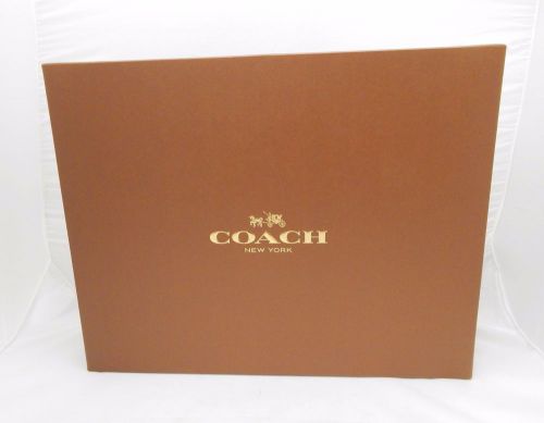 New Authentic Coach Large Gift Box  20x15.7x4 inches