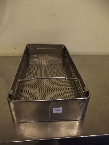 Medical Sterilization Tray 20.5&#034;x 9.5&#034; x 3.5&#034; w/ Handles-Nice Shape-m1009