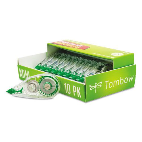 Mono mini correction tape, 1/6&#034; x 315&#034;, non-refillable, 10/pack for sale