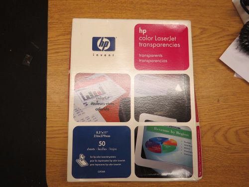 HP Color LaserJet Transparency Film Sheets-50 Count 8.5 x 11 inch
