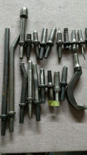 20 pc set of ATI (Snap On Tools) Rivet Set tools American Made #7