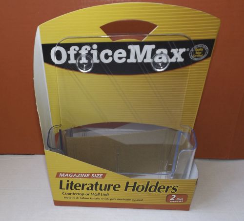 OfficeMax part# OM98406 Magazine Literature Holder, 8 pieces