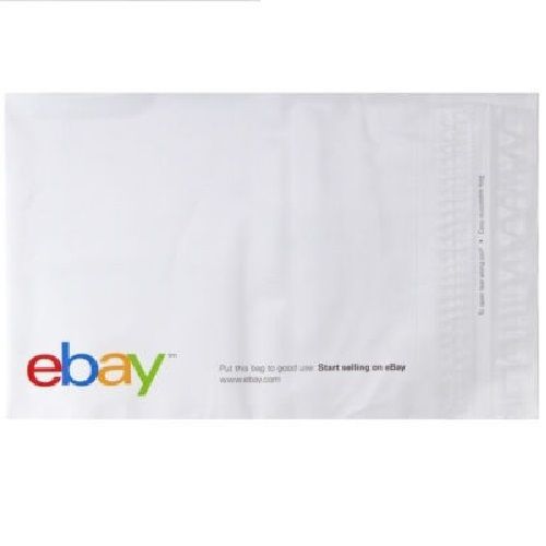 100 eBay Branded Poly vinyl Self Sealing Mailers Envelopes 12&#034; x 15&#034; Reusable
