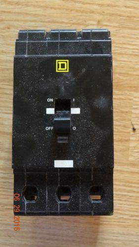 Square d edb 3 pole 20 amp circuit breaker 480y/277v /240v edb34020 for sale