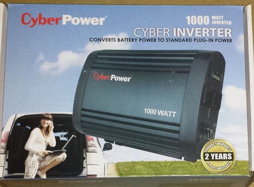 CyberPower 1000W DC To AC Mobile Power Inverter 1000W 12V 120V Continuous Power