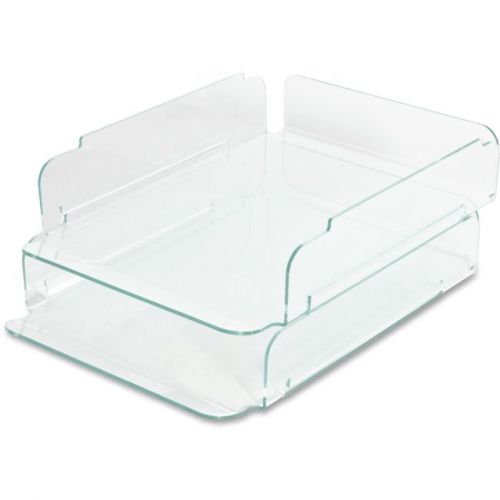 Lorell Stacking Letter Trays