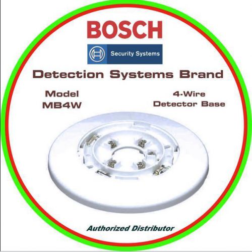 Detection Systems Bosch MB4W 4-Wire Detector Base