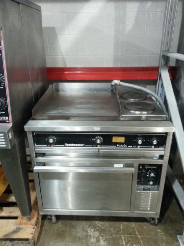 Toastmaster electric 24&#034; griddle top/ 2 burner &amp; convection oven model # rh36c6 for sale