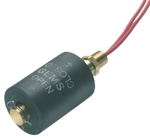 Gems sensors 01801 buna n float large single point level switch with brass stem for sale