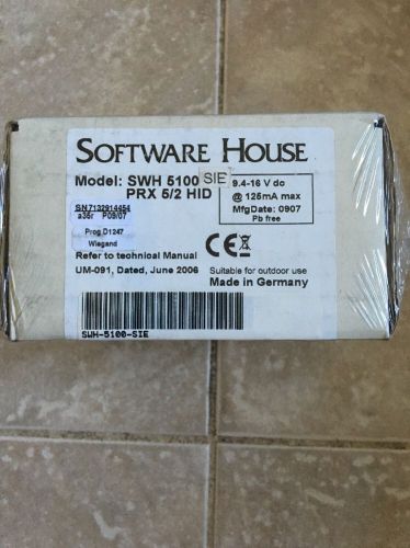 Software House SWH 5100 PRX 5/2 HID Proximity reader Wiegand