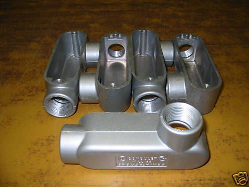 Crouse hinds ll39  1&#034;  form 9 aluminum condulet for sale