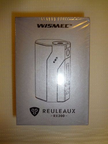 New Wismec Reuleaux RX200 200W Black Authentic USA Seller Free Shipping Same Day