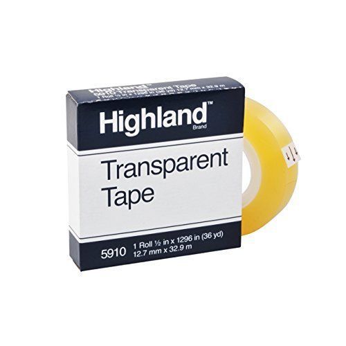 Highland Transparent and Invisible Tapes (MMM5910121296)