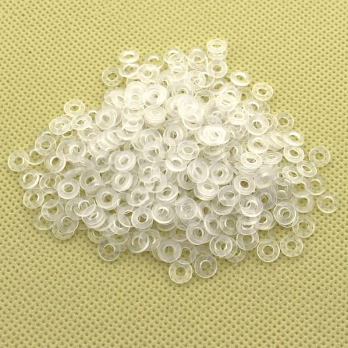White nylon flat spacer washer insulation screw bolt soft gasket ring m10*20*2 for sale