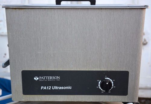 Patterson pa12 3.25 gallon ultrasonic cleaner for sale