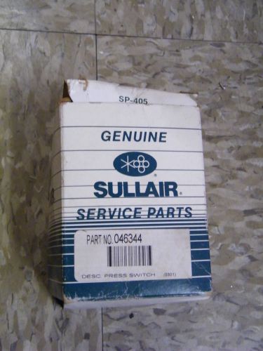 Sullair Part# 046344 Pressure Switch Desc.