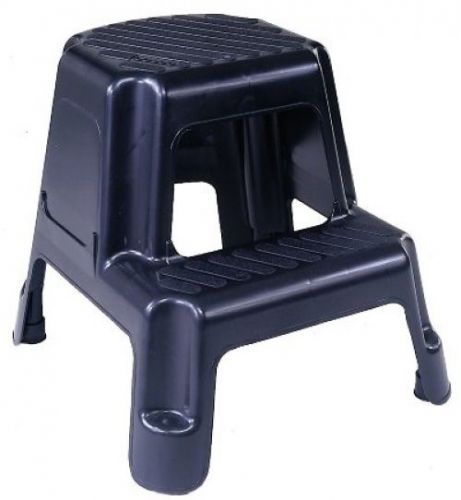 Cosco 11-911BLK Two-Step Molded Step Stool, Black