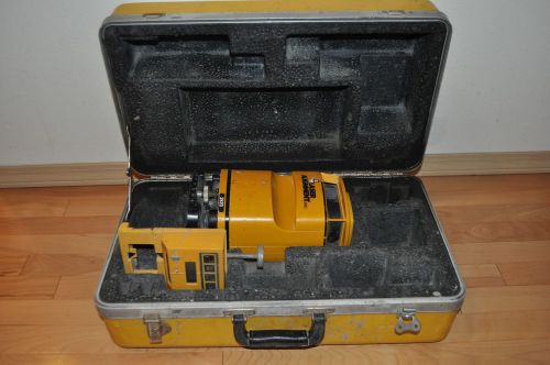 Laser alignment lb-1 3920 single slope rotary laser w/ rod eye receiver &amp; case for sale